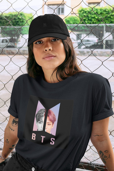 Koszulka z naszywką BTS Jungkook