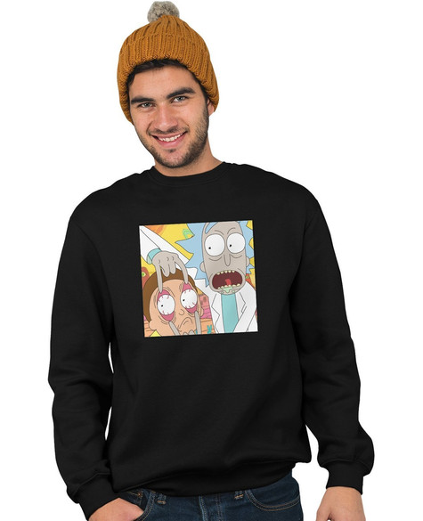 Bluza z naszywką Rick and Morty 04