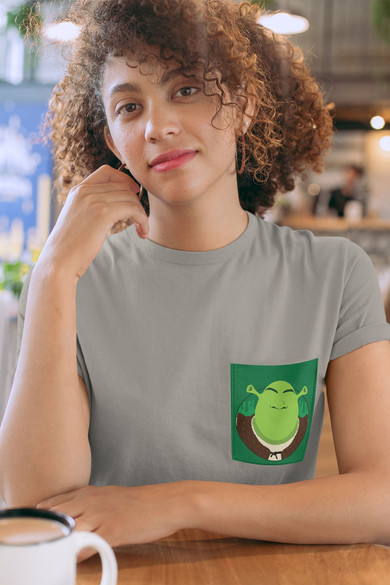 Koszulka z kieszonką SHREK