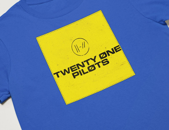 Koszulka z naszywką Twenty One Pilots 01