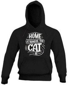Bluza HOME IS WHERE THE CAT IS