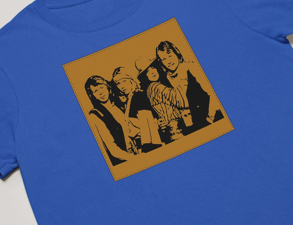 Koszulka z naszywką  ABBA band