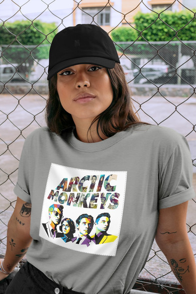 Koszulka z naszywką Arctic Monkeys 01