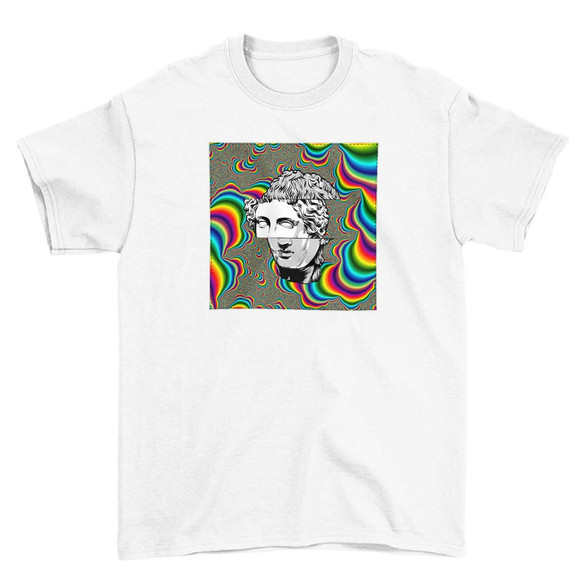 Koszulka z naszywką Psychodelic Dawid