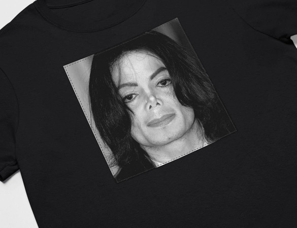 Koszulka z naszywką Michael Jackson 06