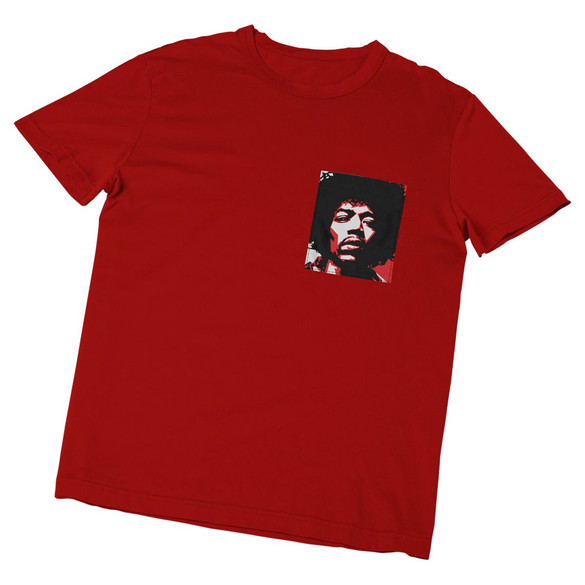 Koszulka z kieszonką JIMI HENDRIX 2