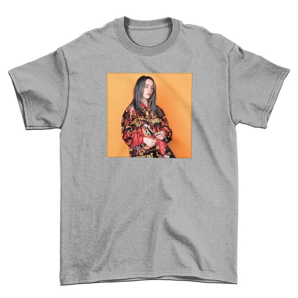 Koszulka z naszywką Billie Eilish 02