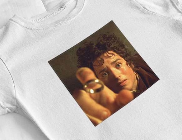 Bluzka damska z naszywką Frodo Baggins