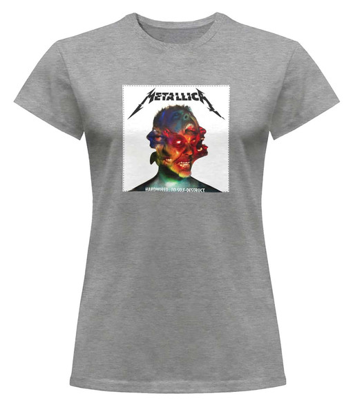 Bluzka damska z naszywką Metallica Hardwired..