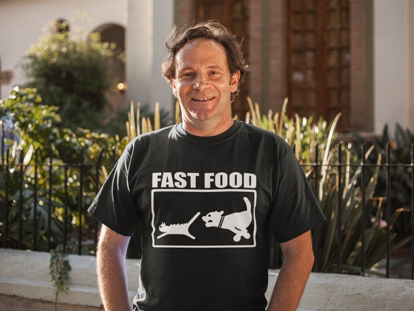 Koszulka Fast Food + Twój napis
