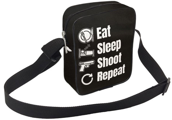 Listonoszka dla strzelca Eat Sleep Shoot Repeat