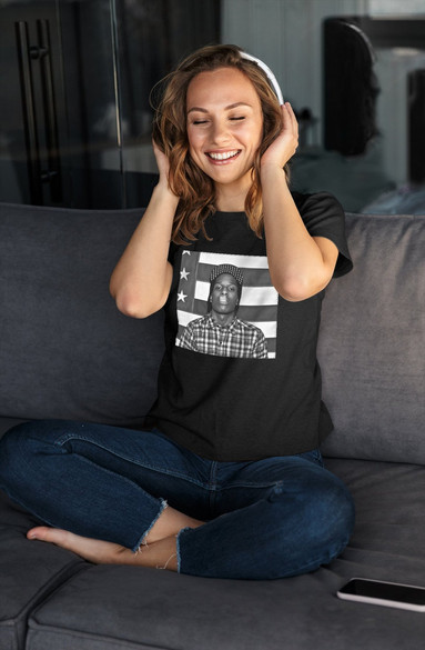 Bluzka damska z naszywką Asap Rocky Live.Love.