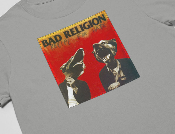 Koszulka z naszywką Bad Religion 02