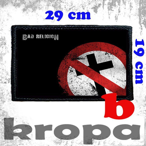 Naszywka duża na ubranie BAD RELIGION