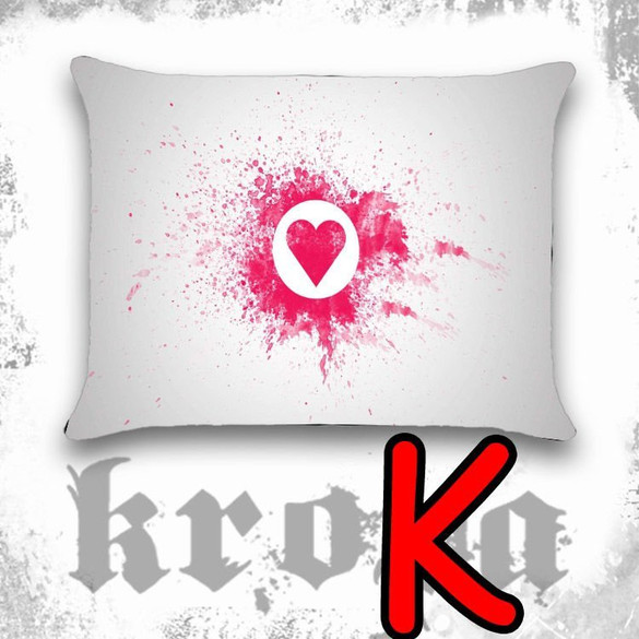 Poduszka WALENTYNKI MIŁOŚĆ 58 CM 38 CM PREZENT