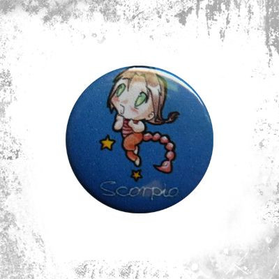 Przypinka ZNAK ZODIAKU - SKORPION