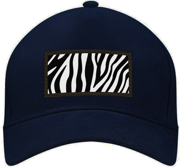 Czapka ZEBRA bejsbolówka z naszywką