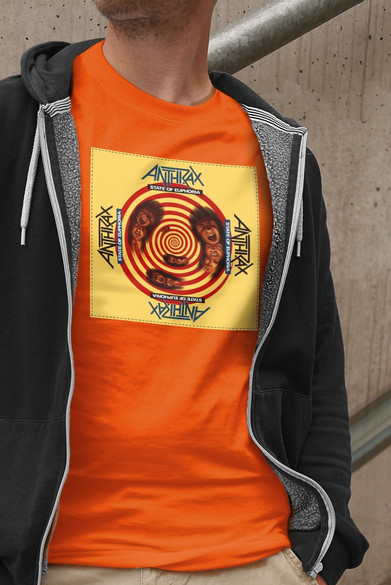 Koszulka z naszywką Anthrax State of...