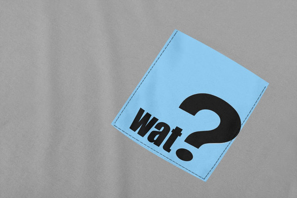 Koszulka z kieszonką WAT?