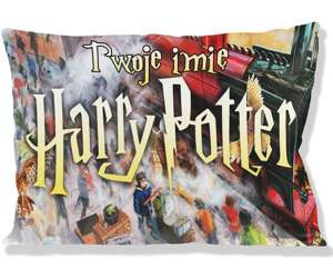 Poduszka HARRY POTTER 60x40cm WZORY + imię GRATIS