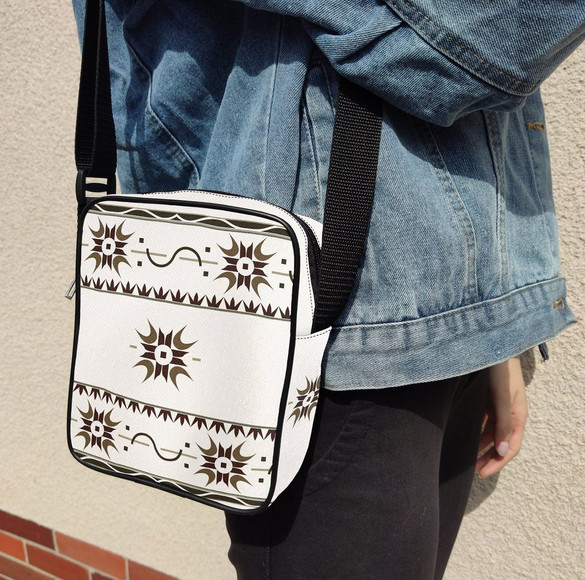 Torba Listonoszka Wzorki 01 Dodaj Napis!