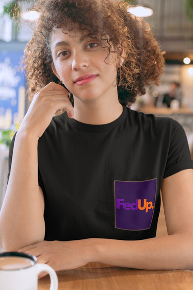 Koszulka z kieszonką FEDUP