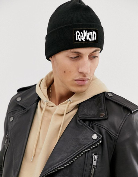 Czapka zimowa z naszywką RANCID