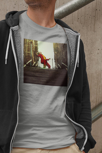 Koszulka z naszywką Joker Dance 02