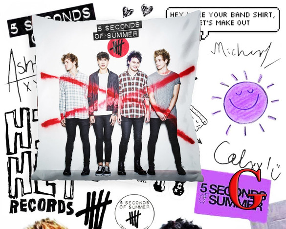 Poduszka 5 SECONDS OF SUMMER 40x40