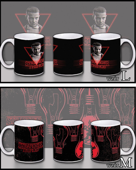 KUBEK STRANGER THINGS+ IMIĘ GRATIS, PREZENT