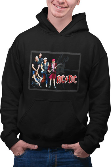 Bluza z naszywką AC/DC