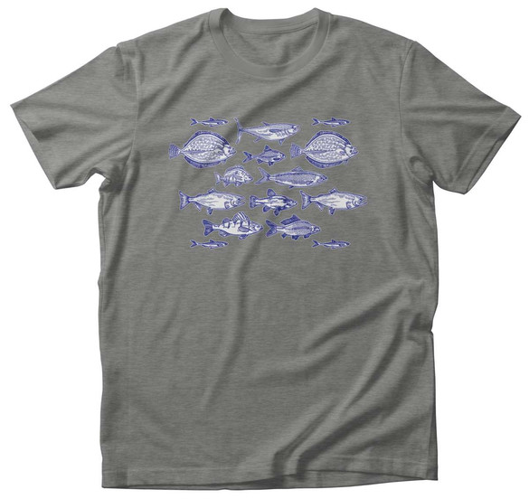 Koszulka RYBY RÓŻNE RODZAJE WĘDKARZ