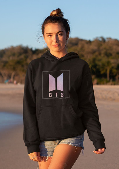 Bluza z naszywką BTS Logo