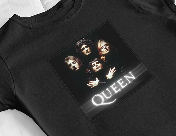 Bluzka damska z naszywką Queen Bohemian Rhapsody