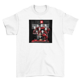 Koszulka z naszywką Dom z papieru 02