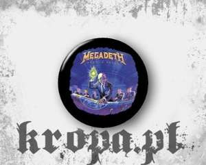 Przypinka MEGADETH - RUST IN PEACE