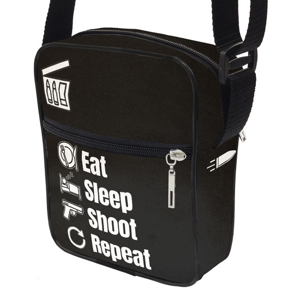 Listonoszka dla strzelca Eat Sleep Shoot Repeat