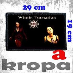 Naszywka duża na ubranie WITHIN TEMPTATION