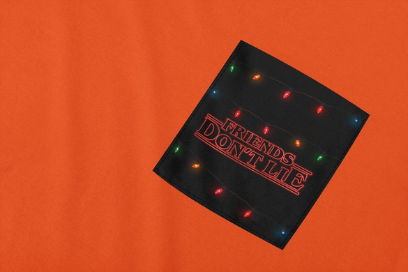 Koszulka z kieszonką STRANGER THINGS 02