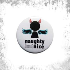 Przypinka NAUGHTY BUT-NICE