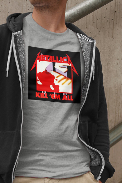 Koszulka z naszywką Metallica Kill...