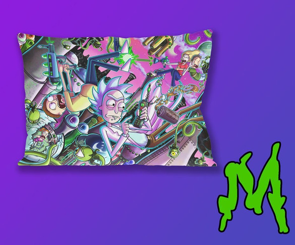 Poduszka RICK and MORTY 60x40cm WZORY + imię GRATIS