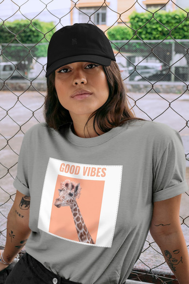 Koszulka z naszywką Good vibes