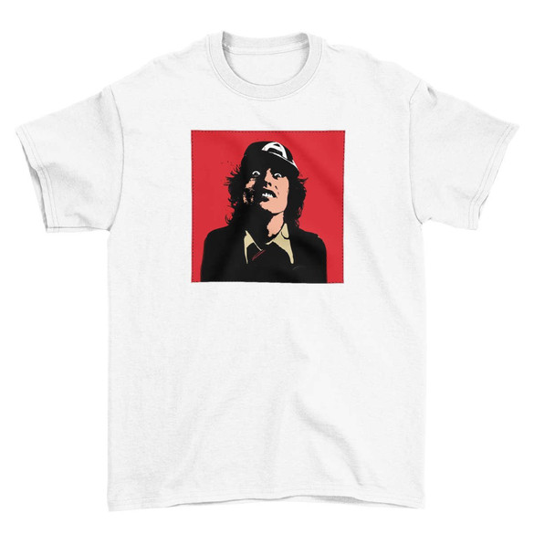 Koszulka z naszywką AC/DC Angus Young