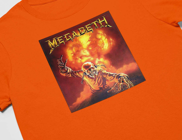 Koszulka z naszywką Megadeth 