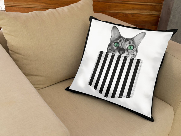 Poduszka Cat pocket