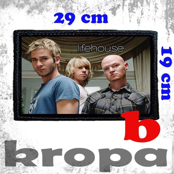 Naszywka duża na ubranie LIFEHOUSE