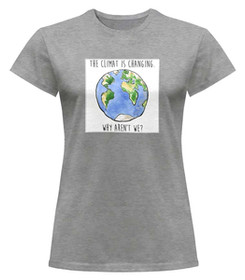 Bluzka damska z naszywką The Climat...