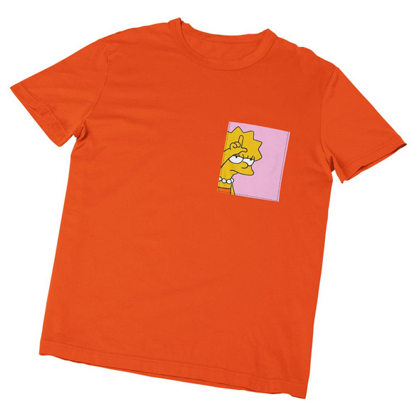 Koszulka z kieszonką LISA SIMPSON