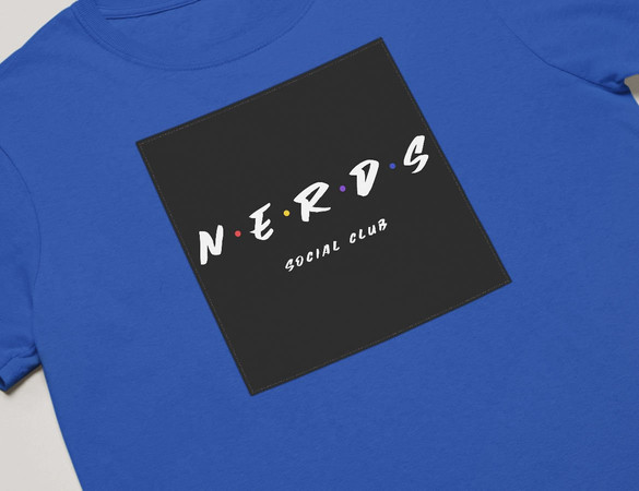 Koszulka z naszywką Friends -NERDS